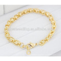 Latest unique design ladies gold slave bracelet